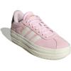 imageadidas Womens Vl Court Bold SneakerClear PinkWhiteBlack