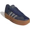 imageadidas Womens Vl Court Bold SneakerDark BlueCyber MetallicAurora Ink