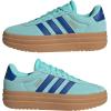 imageadidas Womens Vl Court Bold SneakerFlash AquaTeam Royal BlueGold Metallic