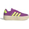 imageadidas Womens Vl Court Bold SneakerFlash PinkLucid LemonSilver Metallic