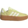 imageadidas Womens Vl Court Bold SneakerIce YellowOff WhiteLucid Lemon