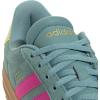 imageadidas Womens Vl Court Bold SneakerPowder TealShock PinkPowder Yellow