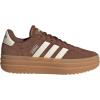 imageadidas Womens Vl Court Bold SneakerPreloved BrownChalk WhiteWonder Beige