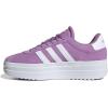 imageadidas Womens Vl Court Bold SneakerPreloved PurpleWhiteWhite