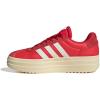 imageadidas Womens Vl Court Bold SneakerPure RubyOff WhiteBetter Scarlet