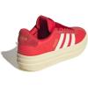 imageadidas Womens Vl Court Bold SneakerPure RubyOff WhiteBetter Scarlet