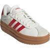 imageadidas Womens Vl Court Bold SneakerWhiteBetter ScarletGold Metallic