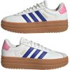 imageadidas Womens Vl Court Bold SneakerWhiteSemi Lucid BlueBliss Pink