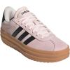 imageadidas Womens Vl Court Bold SneakerWonder QuartzBlackWonder Beige