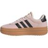 imageadidas Womens Vl Court Bold SneakerWonder QuartzBlackWonder Beige