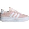 imageadidas Womens Vl Court Bold SneakerWonder QuartzWhiteWhite