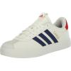 imageadidas Womens VL Court 30 SneakerOff WhiteDark BlueBetter Scarlet