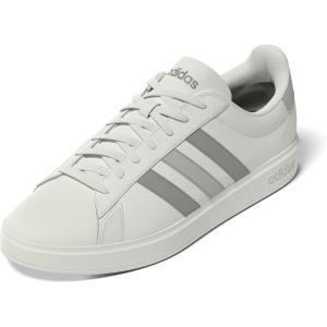 imageadidas Mens Grand Court 20 Tennis ShoeWhitePutty BeigeWonder Alumina