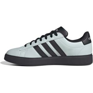 imageadidas Mens Grand Court 20 Tennis ShoeWonder SilverBlackBlack