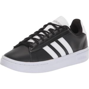 imageadidas Mens Grand Court Alpha ShoesCore BlackWhiteIron Metallic