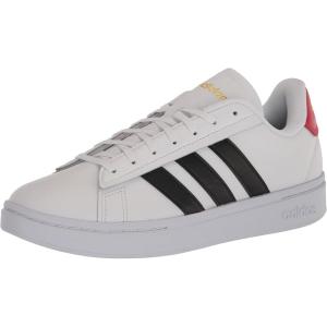 imageadidas Mens Grand Court Alpha ShoesWhiteBlackBetter Scarlet