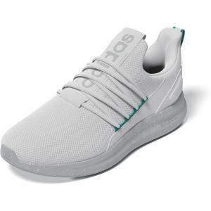 imageadidas Mens Lite Racer Adapt 70 ShoesCrystal WhitePure TealGrey