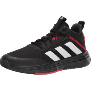 imageadidas Mens Ownthegame Basketball ShoeBlackWhiteCarbon