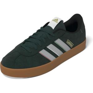 imageadidas Mens Vl Court 30 SneakerTeam Dark GreenGreyWhite