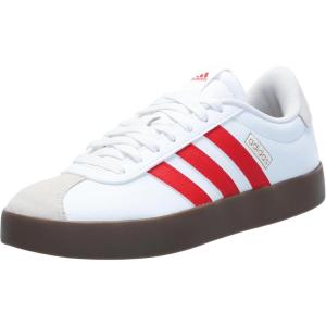 imageadidas Womens VL Court 30 SneakerWhiteBetter ScarletGum Multi