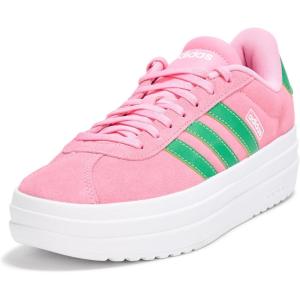 imageadidas Womens Vl Court Bold SneakerBliss PinkGreenWhite