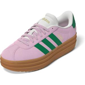 imageadidas Womens Vl Court Bold SneakerClear PinkCourt GreenChalk White