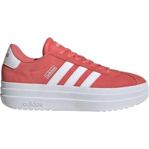 imageadidas Womens Vl Court Bold SneakerPreloved ScarletWhiteWhite