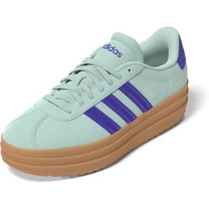 imageadidas Womens Vl Court Bold SneakerSemi Flash AquaLucid BlueGum