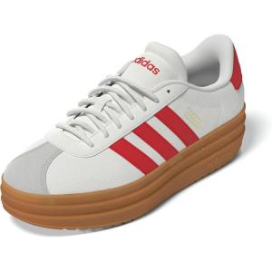 imageadidas Womens Vl Court Bold SneakerWhiteBetter ScarletGold Metallic