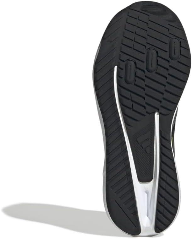 imageadidas Boys Lightblaze Lace Up SneakersBlackIron MetallicLucid Lemon