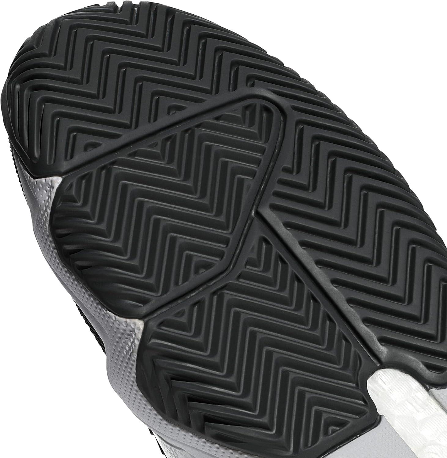 imageadidas Mens Solematch Control 2 SneakersBlackWhiteSilver Metallic