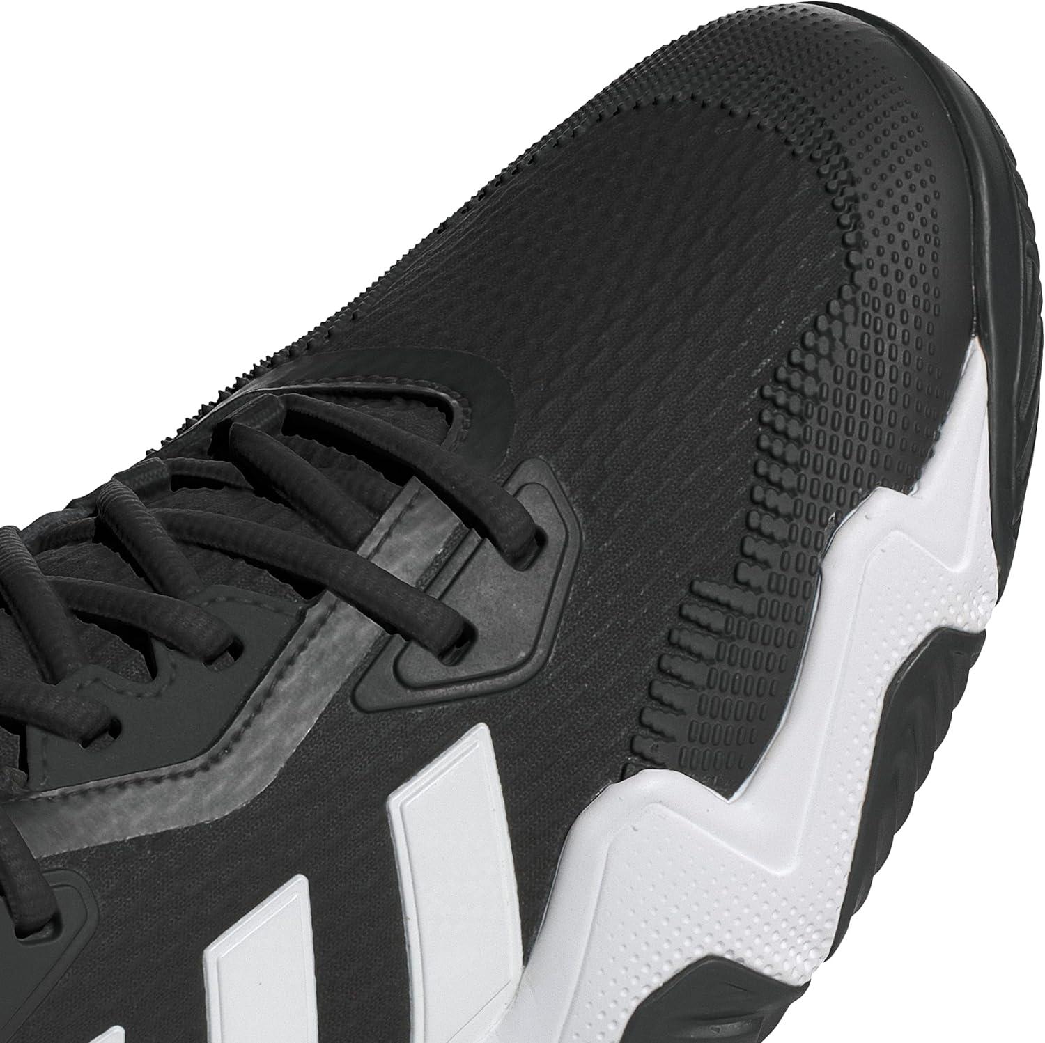 imageadidas Mens Solematch Control 2 SneakersBlackWhiteSilver Metallic