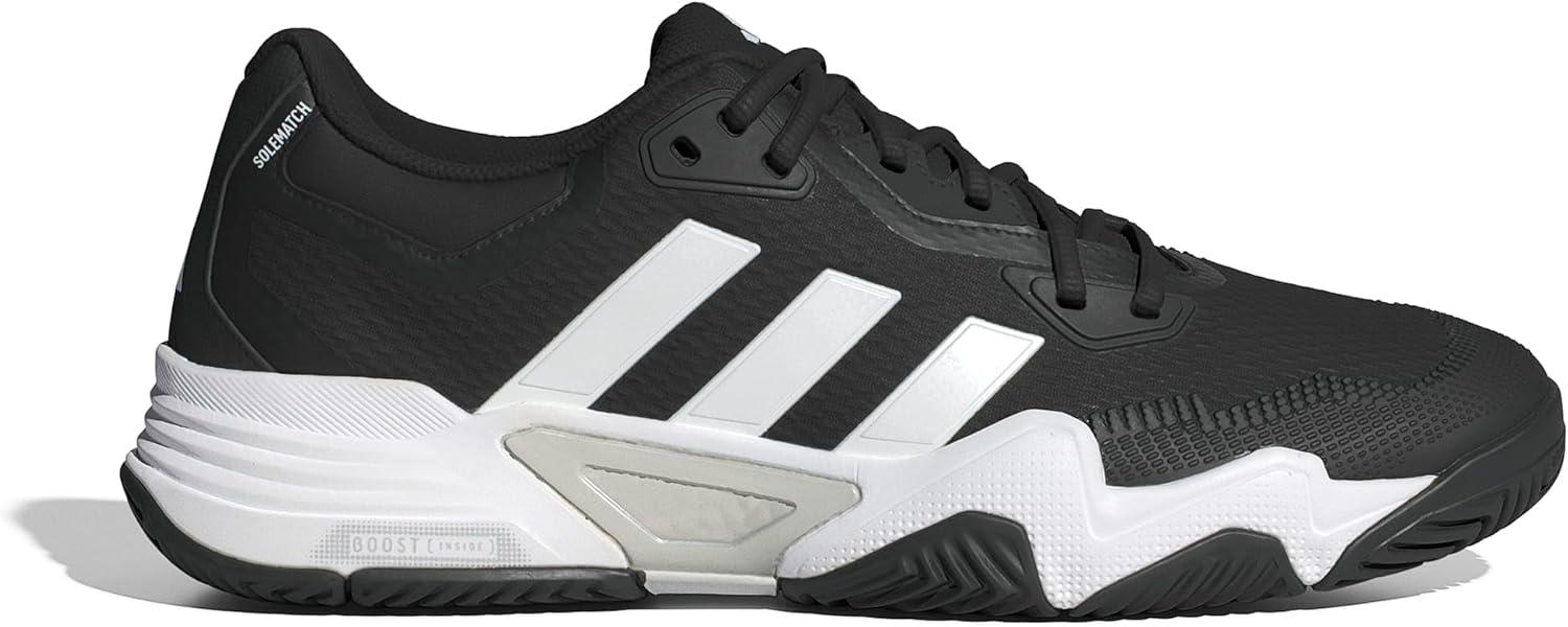 imageadidas Mens Solematch Control 2 SneakersBlackWhiteSilver Metallic
