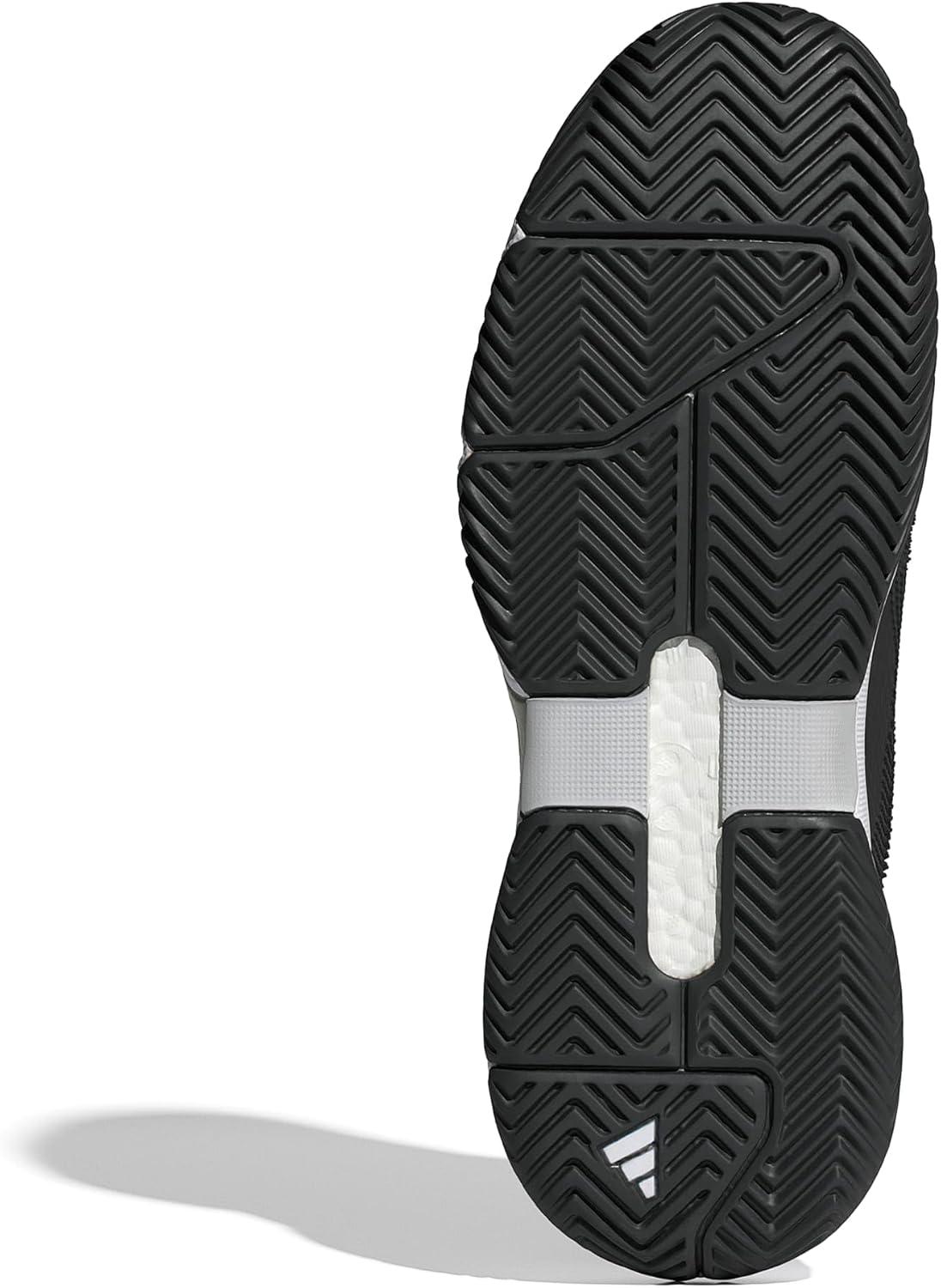 imageadidas Mens Solematch Control 2 SneakersBlackWhiteSilver Metallic