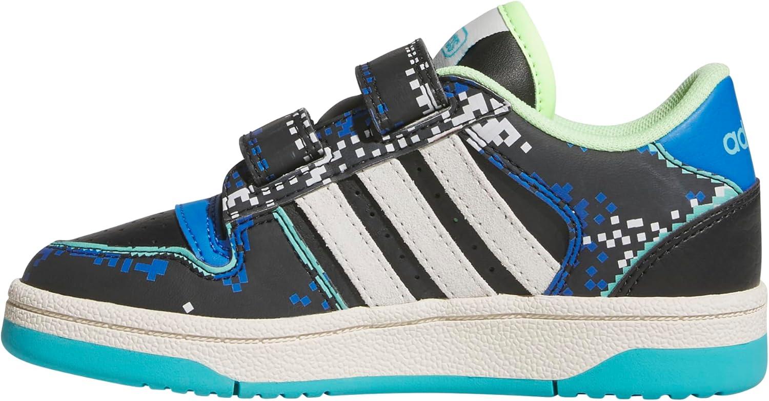 imageadidas Originals Boys Break Start Elastic Lace ShoesBlackWhiteBright Royal