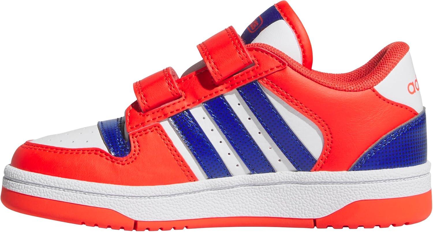 imageadidas Originals Boys Break Start Elastic Lace ShoesBright RedEquipment BlueWhite