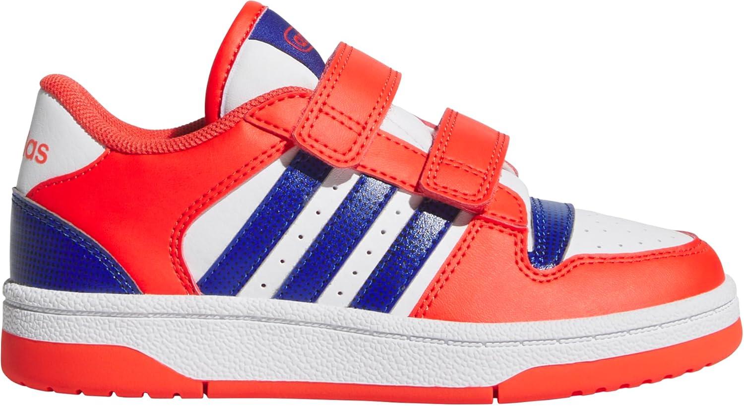 imageadidas Originals Boys Break Start Elastic Lace ShoesBright RedEquipment BlueWhite