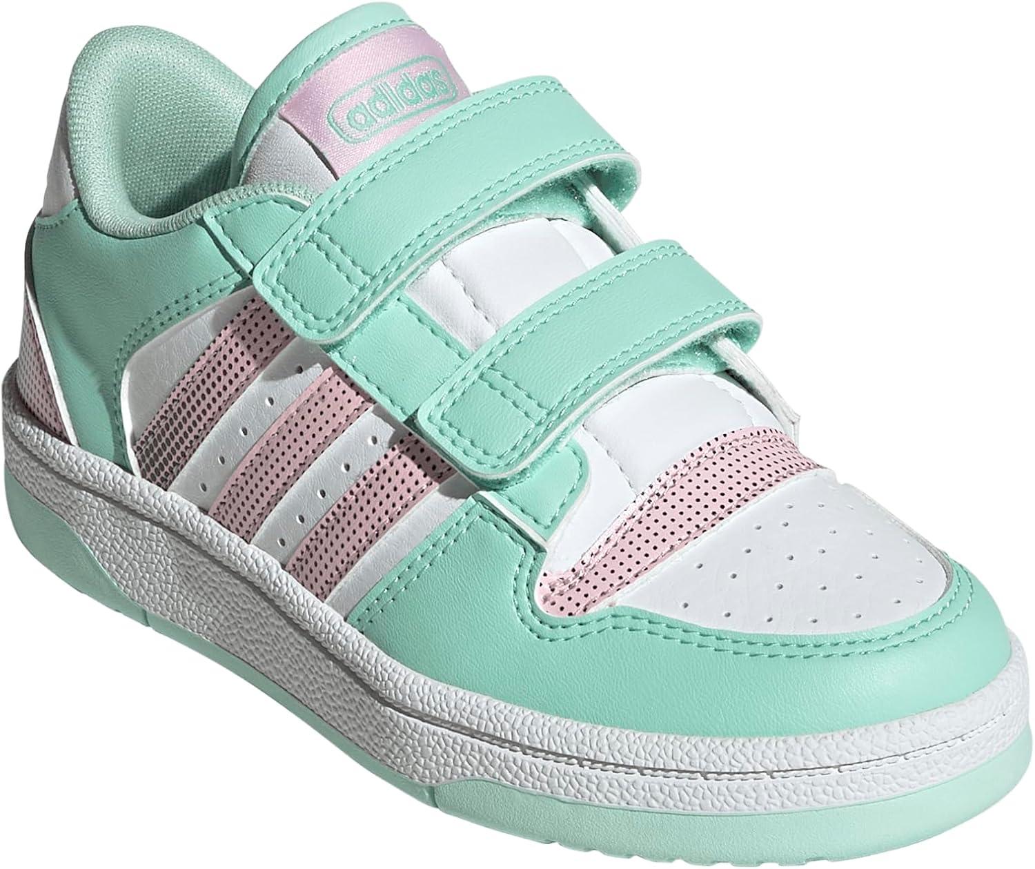 imageadidas Originals Boys Break Start Elastic Lace ShoesClear MintClear PinkWhite