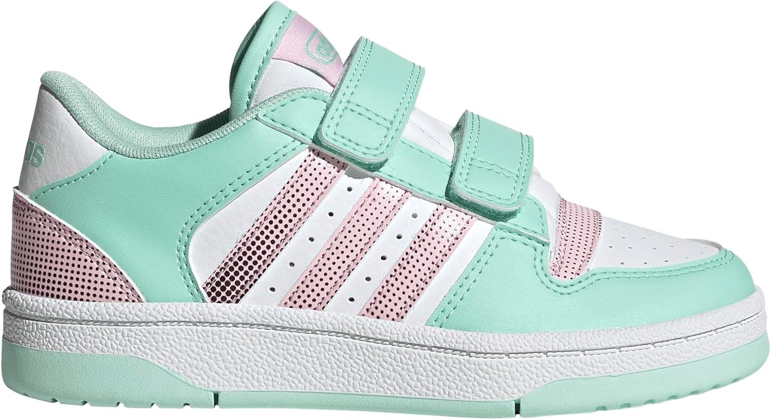 imageadidas Originals Boys Break Start Elastic Lace ShoesClear MintClear PinkWhite