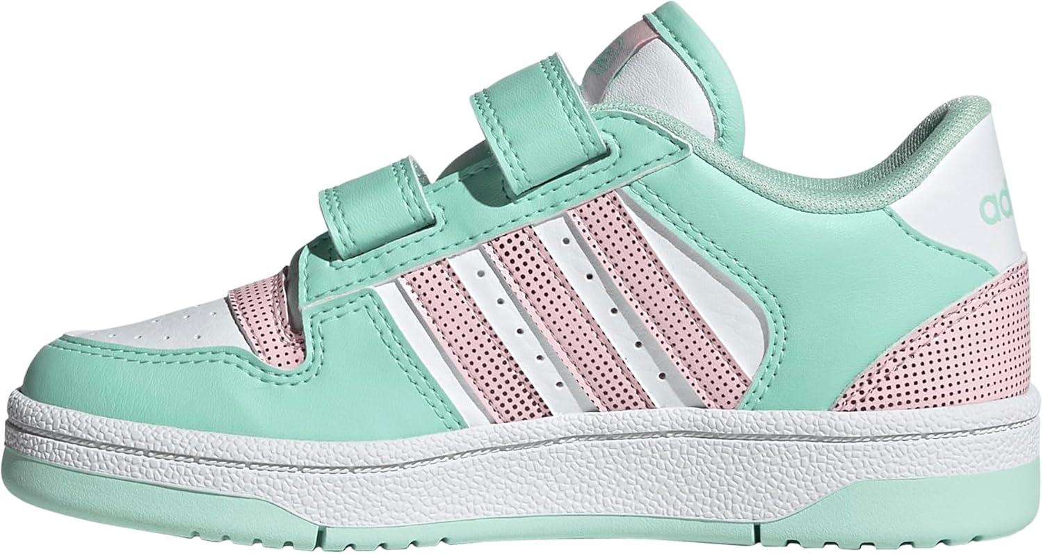 imageadidas Originals Boys Break Start Elastic Lace ShoesClear MintClear PinkWhite
