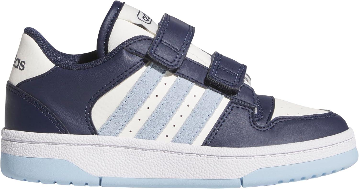 imageadidas Originals Boys Break Start Elastic Lace ShoesCollegiate NavyClear SkyWhite
