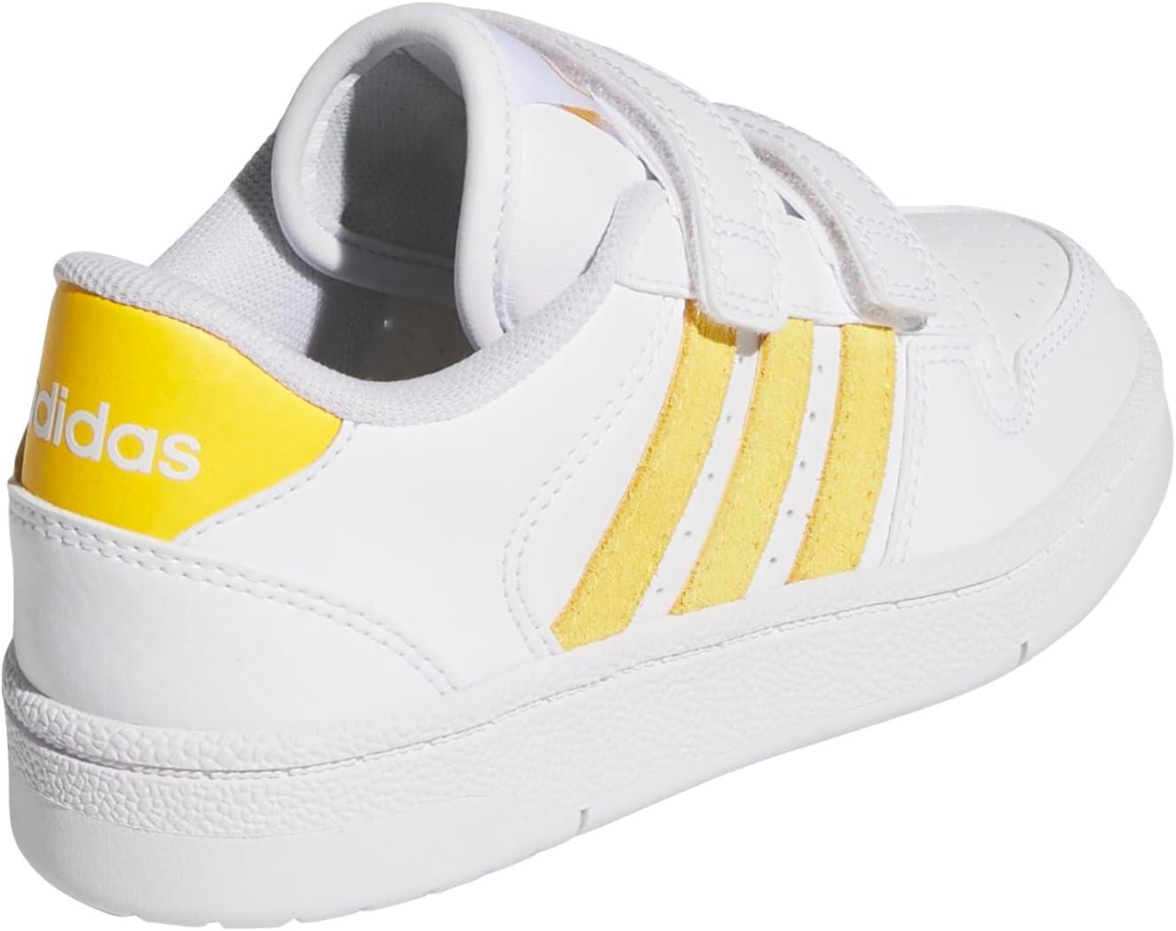 imageadidas Originals Boys Break Start Elastic Lace ShoesWhiteBold GoldWhite