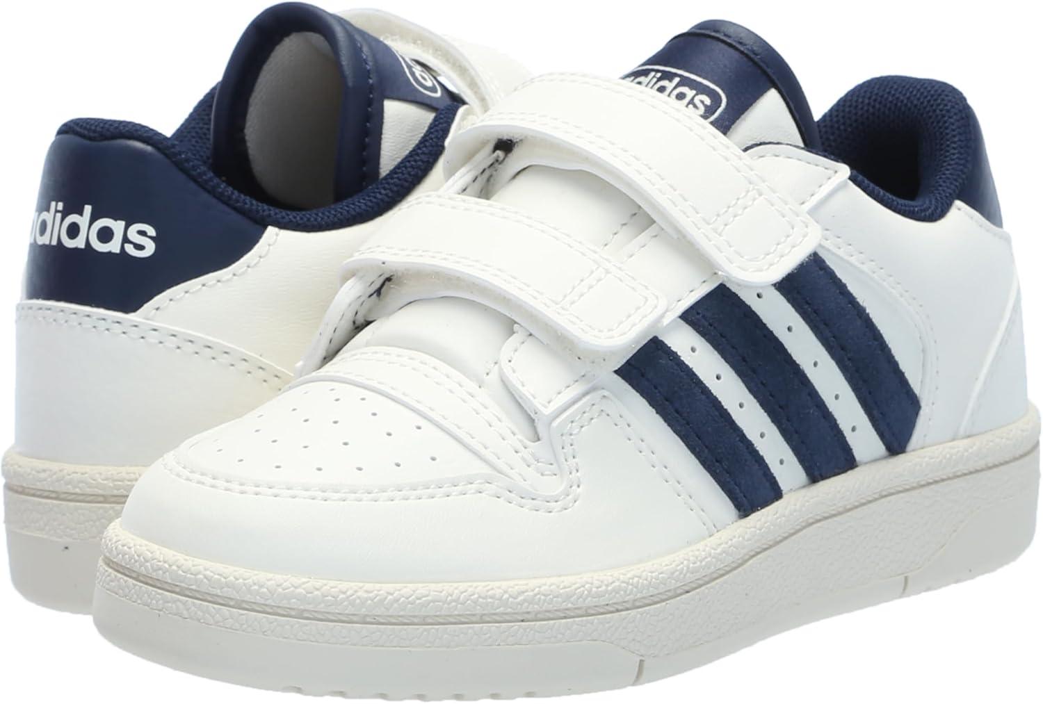 imageadidas Originals Boys Break Start Elastic Lace ShoesWhiteNight IndigoOff White