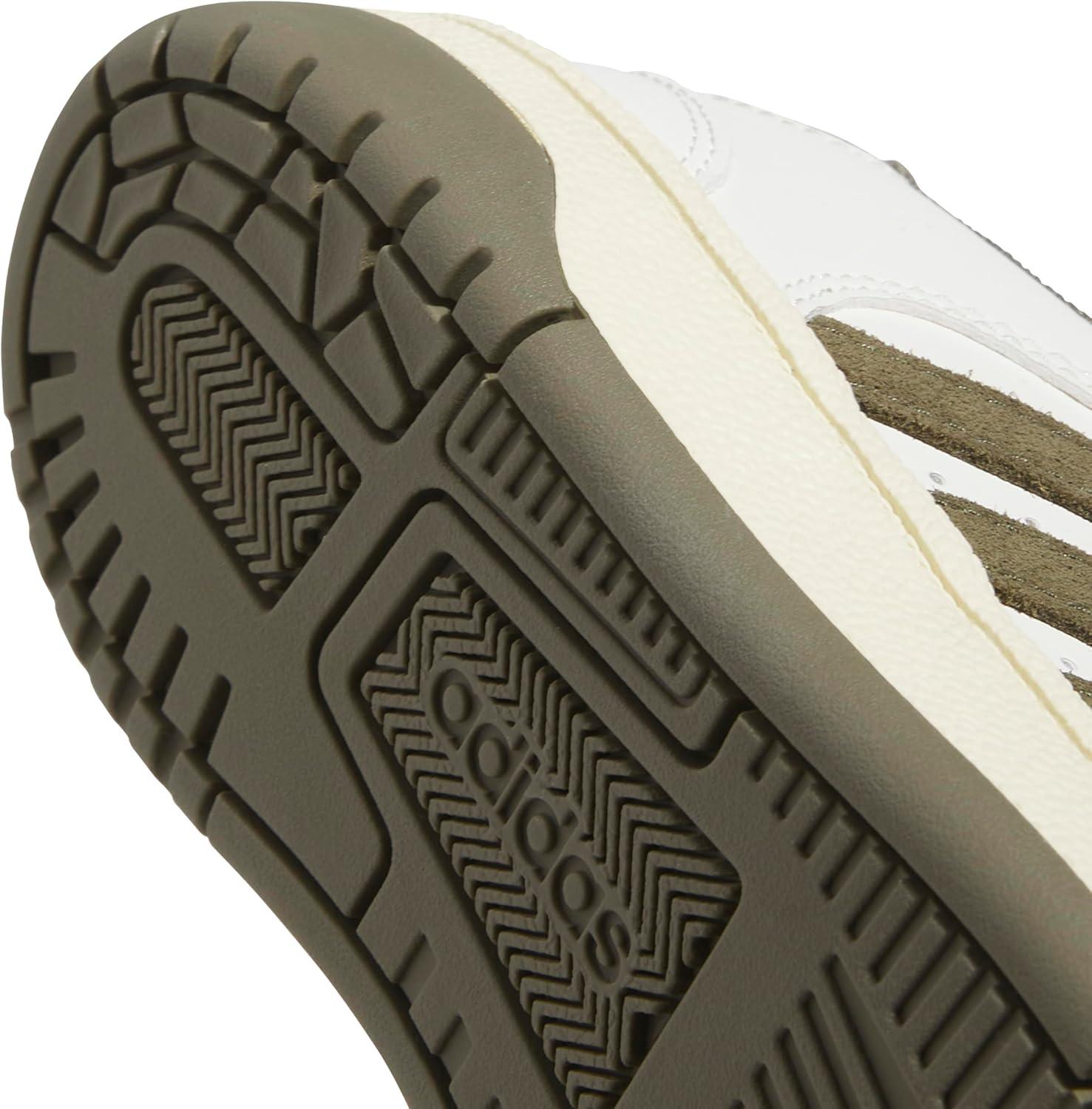 imageadidas Originals Boys Break Start Elastic Lace ShoesWhiteOlive StrataCharcoal