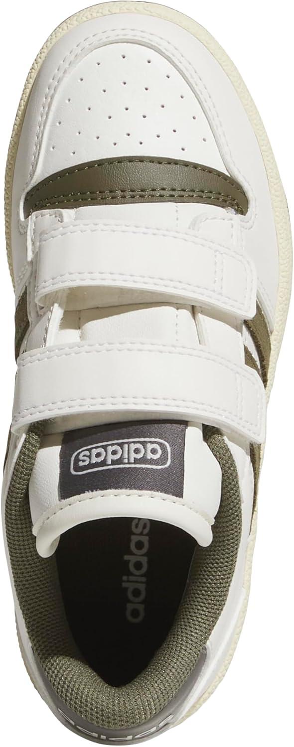 imageadidas Originals Boys Break Start Elastic Lace ShoesWhiteOlive StrataCharcoal