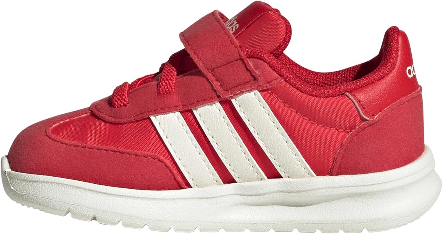 imageadidas Originals Kids Run 70s 20 Elastic Lace ShoesBetter ScarletWhitePure Ruby