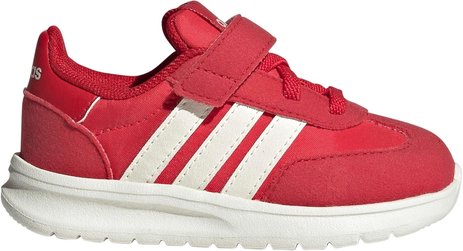 imageadidas Originals Kids Run 70s 20 Elastic Lace ShoesBetter ScarletWhitePure Ruby