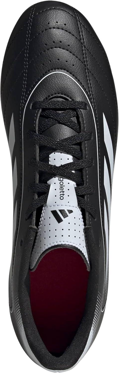 imageadidas Unisex Adult Goletto Ix Firm Multi Ground SneakerBlackWhiteBetter Scarlet