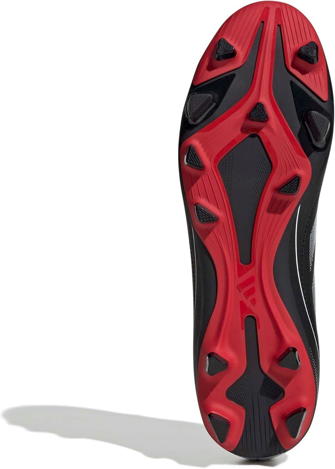 imageadidas Unisex Adult Goletto Ix Firm Multi Ground SneakerBlackWhiteBetter Scarlet