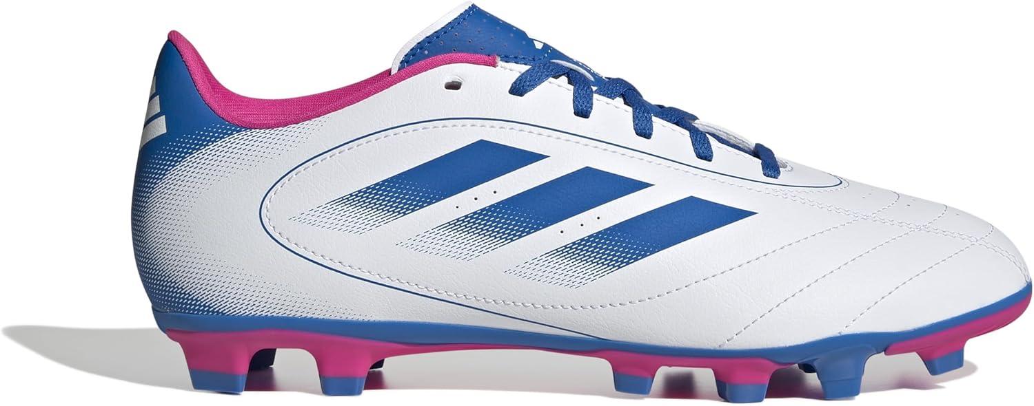 imageadidas Unisex Adult Goletto Ix Firm Multi Ground SneakerWhiteBright RoyalTeam Shock Pink
